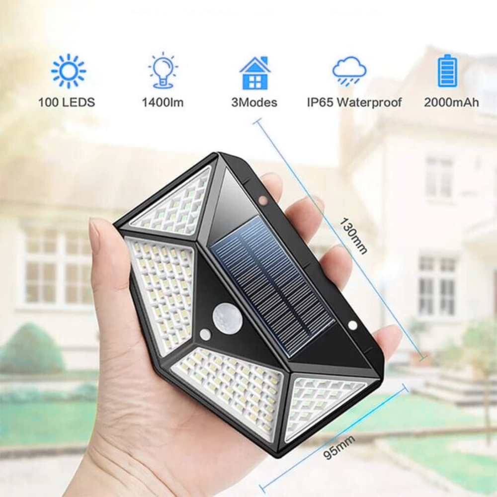 Lampara solar de pared (OFERTA 2X1)