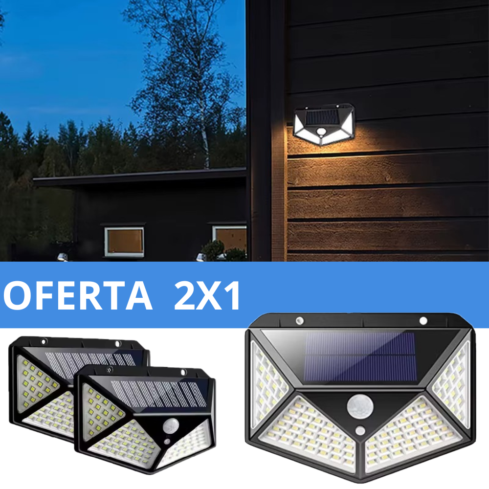 Lampara solar de pared (OFERTA 2X1)