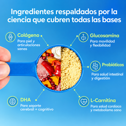 Multivitamínico en polvo 11 en 1 para perros