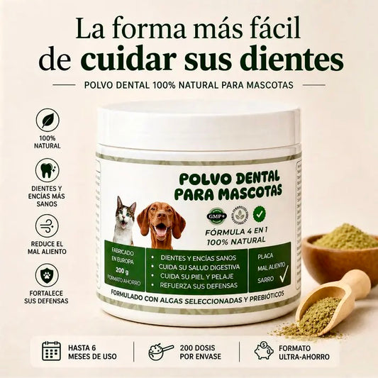 Polvo Dental Natural 4 en 1