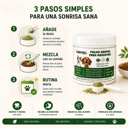 Polvo Dental Natural 4 en 1