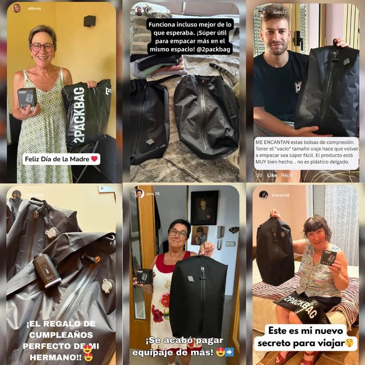 Bolsas al Vacío para viajar - AstraEvo