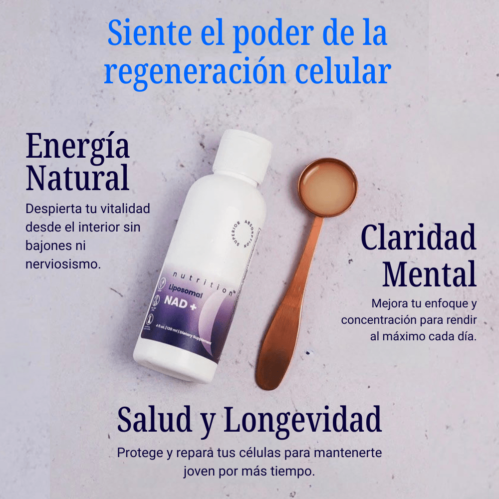 NAD+ Liposomal – Vitalidad y Longevidad - AstraEvo