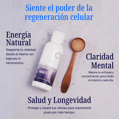 NAD+ Liposomal – Vitalidad y Longevidad - AstraEvo
